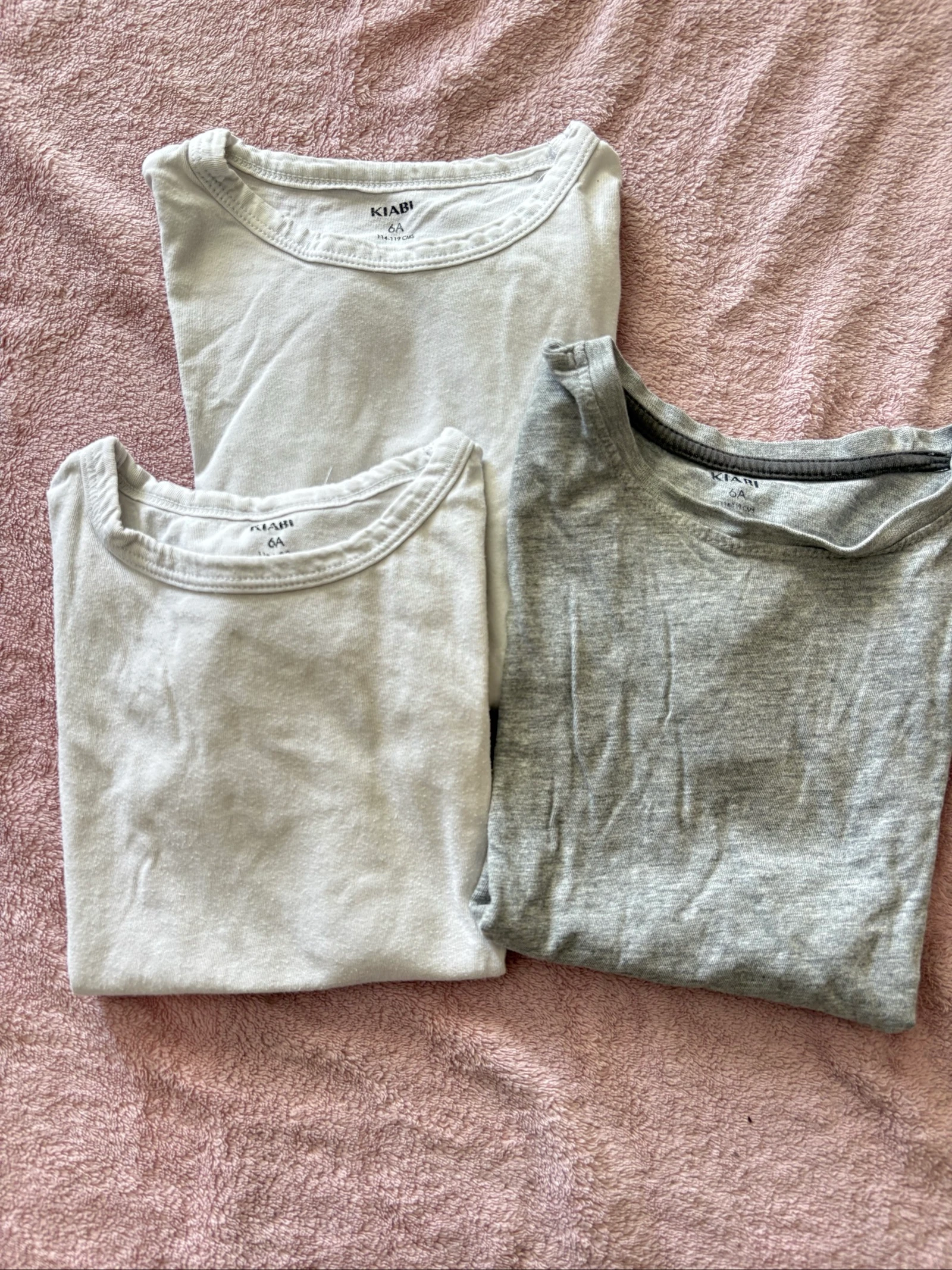 Lot de 3 tee shirts garçon 6 ans
